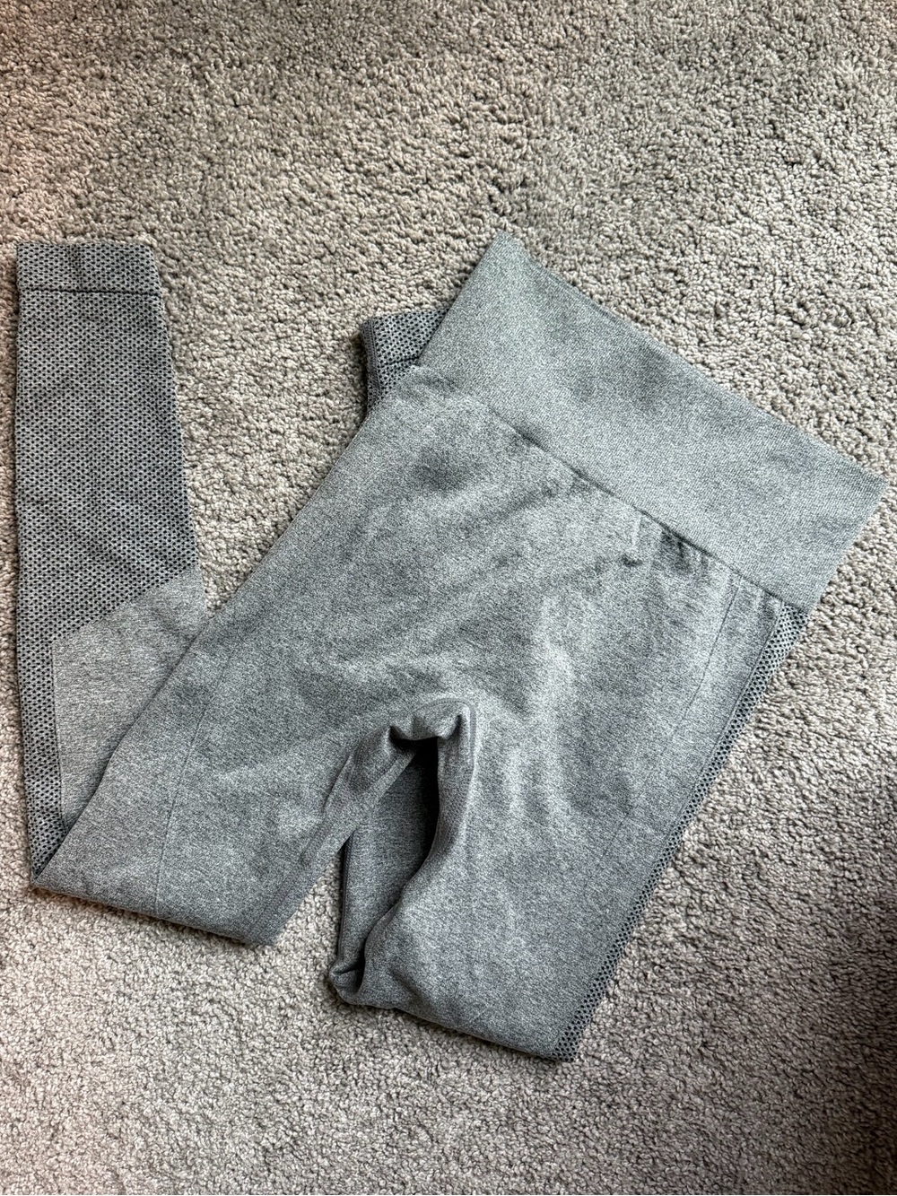 Gray Stretch Active Leggings